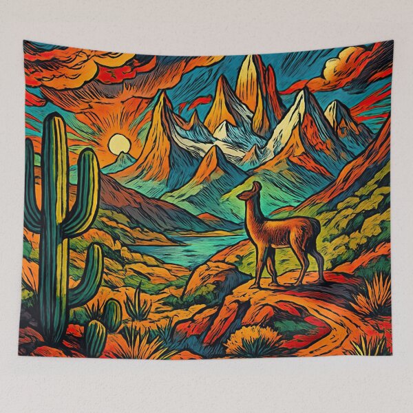 Item preview, Argentina landscape | Comics stylCartoone -  designed and sold by ComicsFactory.