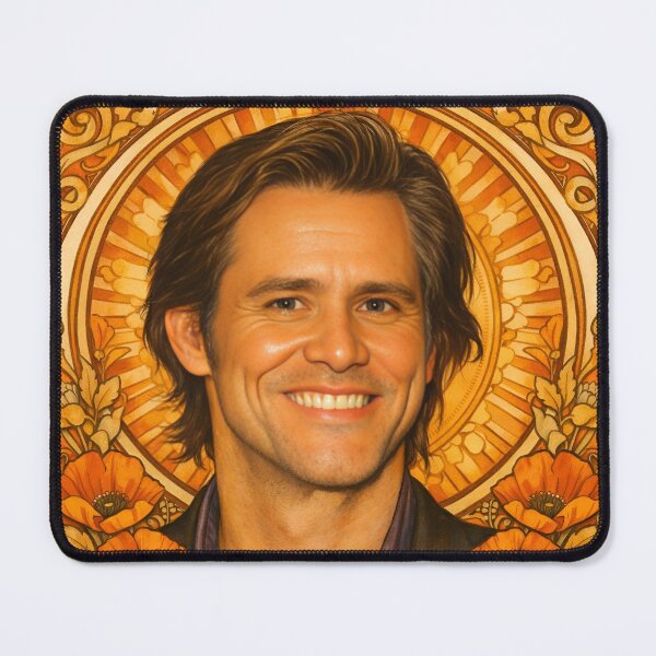 Item preview, Jim Carrey (Portrait A. Mucha) designed and sold by ~ Th*mas ~.