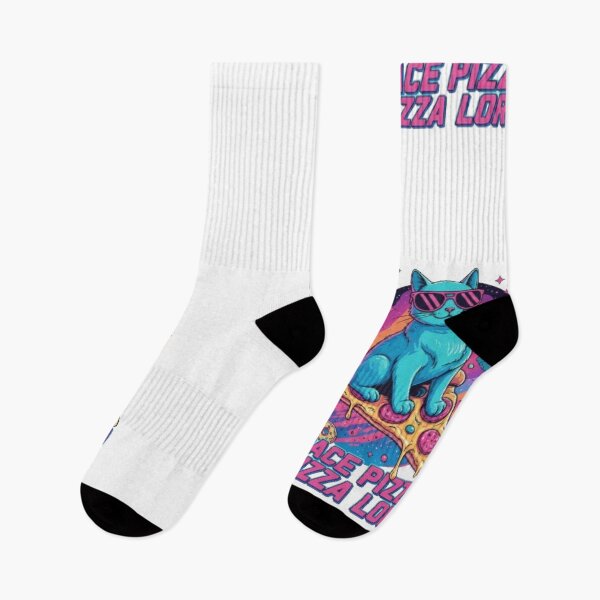 Item preview, Space Pizza Cat | Retro 80s Cosmic Pizza Lord Aesthetic designed and sold by MEXART2.