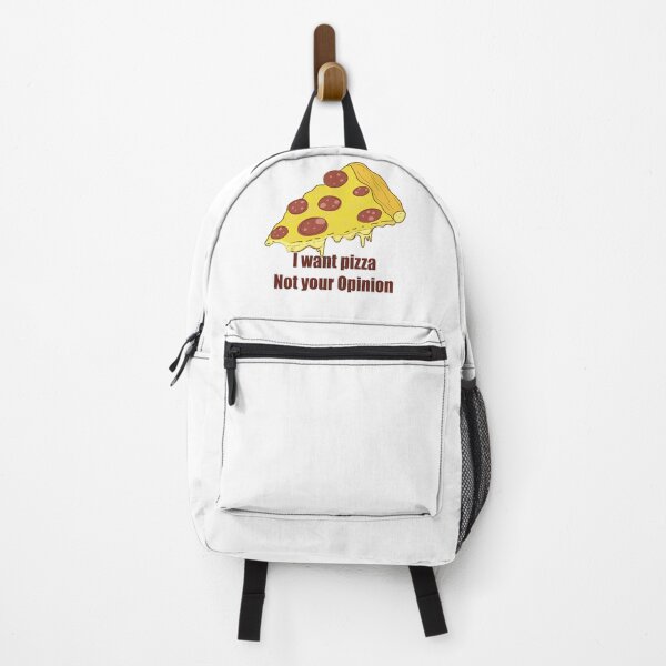 Item preview, I Want Pizza Not Your Opinion – Funny Food Quote T-Shirt designed and sold by SoftlyStillBy-Nithya.
