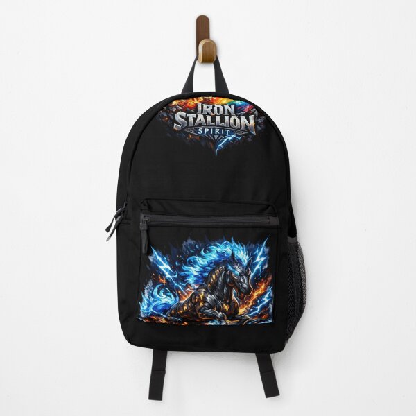 Item preview, Iron Stallion Spirit – Forged in Fire and Thunder designed and sold by avinigav.