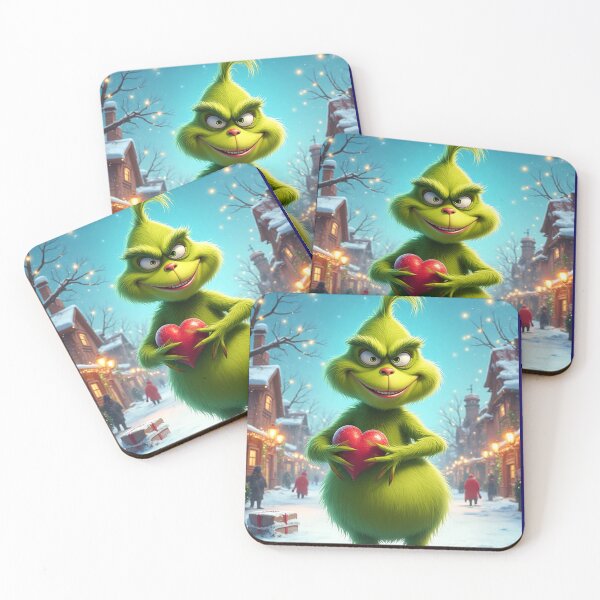 Item preview, Grinch Heart designed and sold by Arte Cartoon From TagTeam Group.