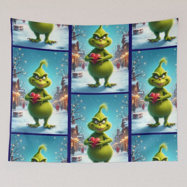 Item preview, Grinch Heart designed and sold by Arte Cartoon From TagTeam Group.