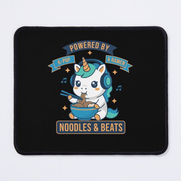 Item preview, Powered By K-Pop And Ramen Noodles And Beats designed and sold by LuminOrb.