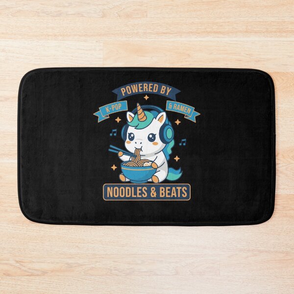 Item preview, Powered By K-Pop And Ramen Noodles And Beats designed and sold by LuminOrb.