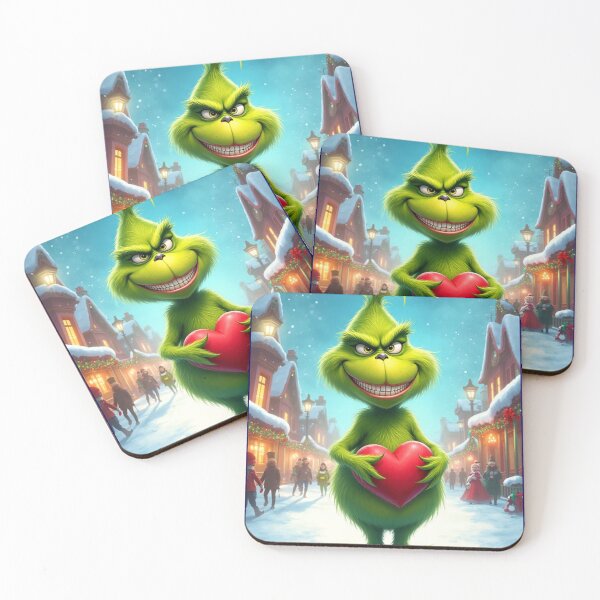 Item preview, the Grinch with Heart designed and sold by Arte Cartoon From TagTeam Group.
