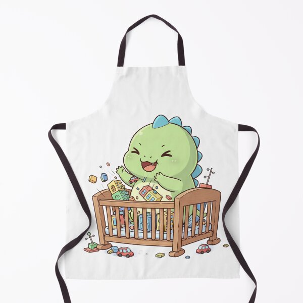 Item preview, Baby Kaiju Training in Crib designed and sold by ericvonberner.