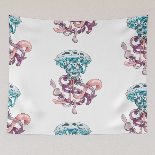 Item preview, Creature #35 - The Jellyfish designed and sold by liquid-print.