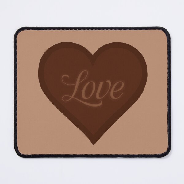 Item preview, Heart Love Chocolate Coffee designed and sold by Pandaerable.