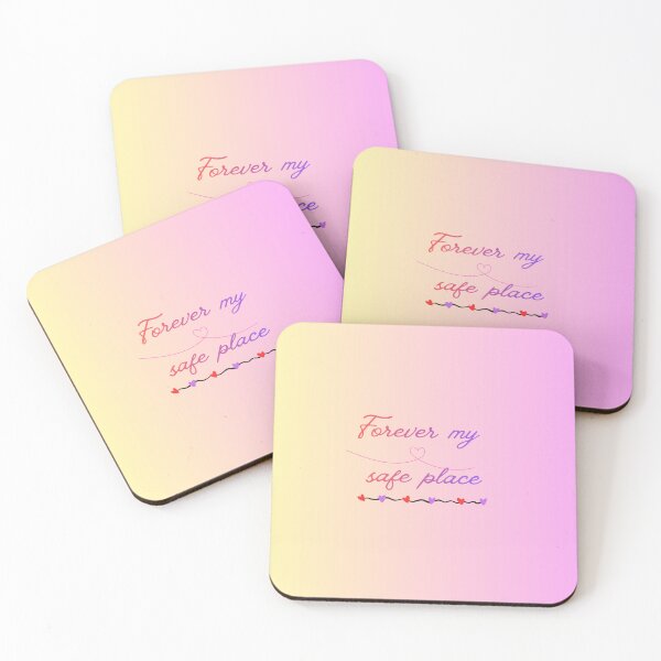 Item preview, Forever My Safe Place - Minimal Romantic Gift Quote Design designed and sold by FutureNest.