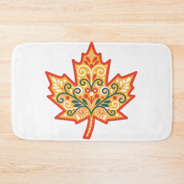 Item preview, Acer Maple Leaf Folk Art Motif – Autumn Symbolism by heidiannemorris © designed and sold by FOLK ART FUSION by heidiannemorris.
