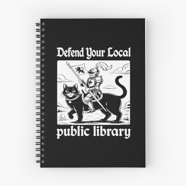 Item preview, Defend Local Public Library Knight Poster designed and sold by ajifujpost.