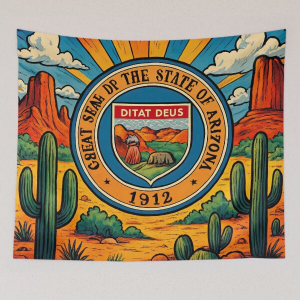 Item preview, Arizona state | Comics stylCartoone -  designed and sold by ComicsFactory.