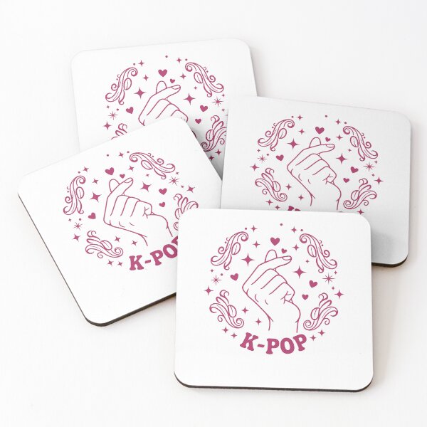 Item preview, K-Pop Finger Heart Korean Music Cute K-Pop Love designed and sold by LuminOrb.