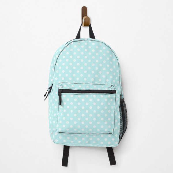 Item preview, Small White Polka Dots on Mint Green designed and sold by Pinkdeer Designs.