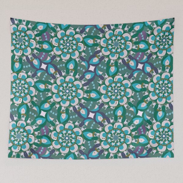 Item preview, Verdant Order Mandala designed and sold by JoanNinjaHen.