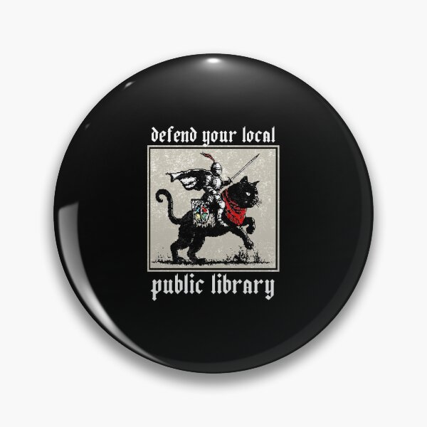 Item preview, Defend Local Public Library Knight Red designed and sold by cerima.