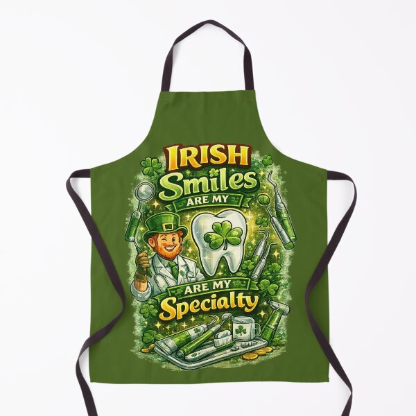 Item preview, Irish Smiles Are My Specialty – Funny Irish Dentist designed and sold by PunchDrop.