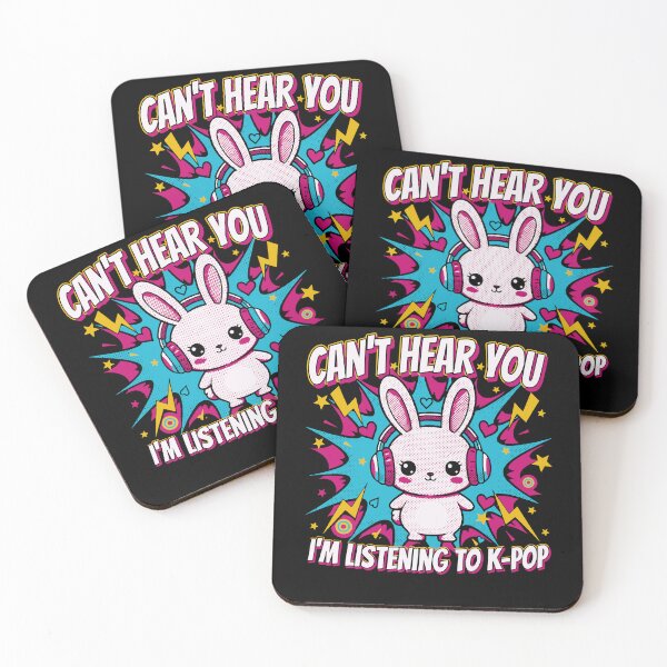 Item preview, Cant Hear You Im Listening To K-Pop Korean Music designed and sold by LuminOrb.