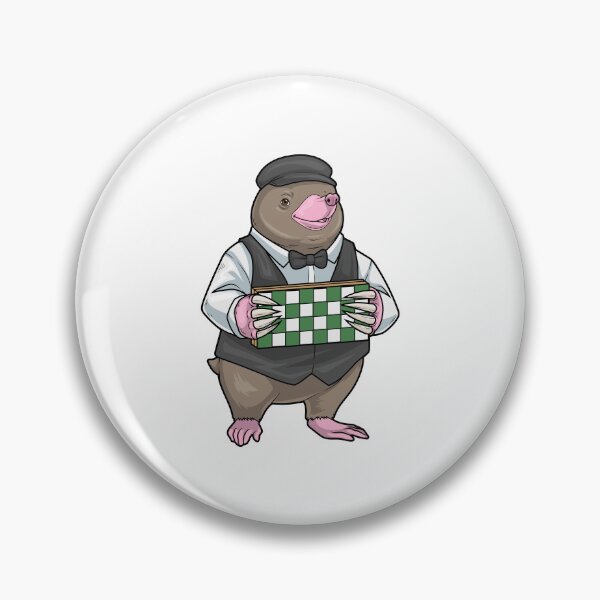 Artikelvorschau, Maulwurf Schachbrett Schach Brettspiel entworfen und verkauft von Snabdesign84.