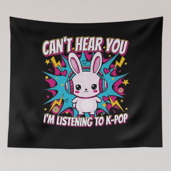 Item preview, Cant Hear You Im Listening To K-Pop Korean Music designed and sold by LuminOrb.