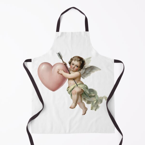 Item preview, Vintage Cupid with Pink Heart and Arrow - Classic Valentine Art designed and sold by StickerBuild07 .