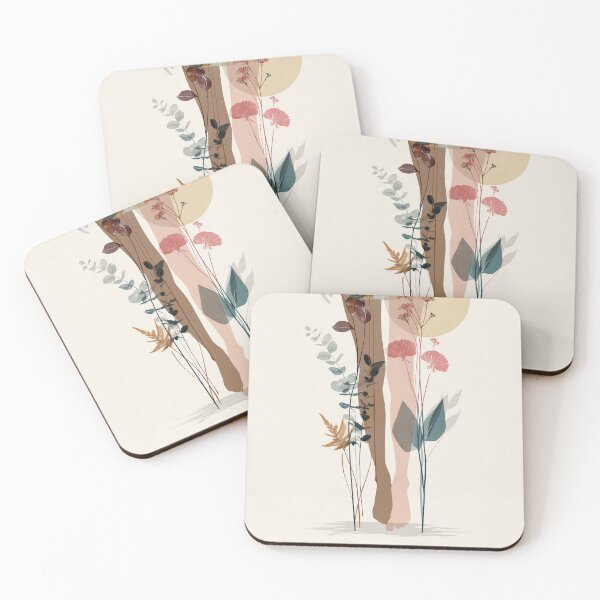 Item preview, Floral legs Silhouettes with Sun designed and sold by lautir.
