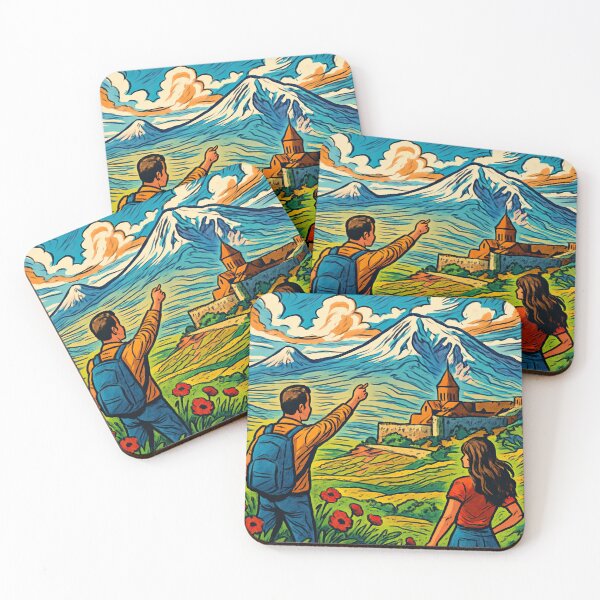 Item preview,  Armenia landscape | Comics stylCartoone -  designed and sold by ComicsFactory.
