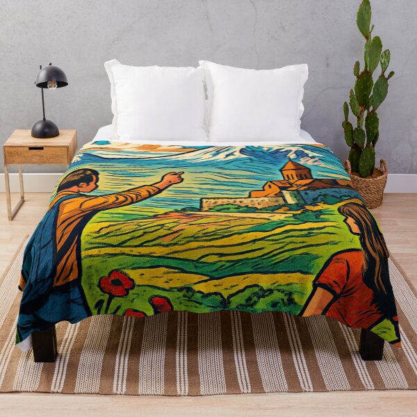 Item preview,  Armenia landscape | Comics stylCartoone -  designed and sold by ComicsFactory.