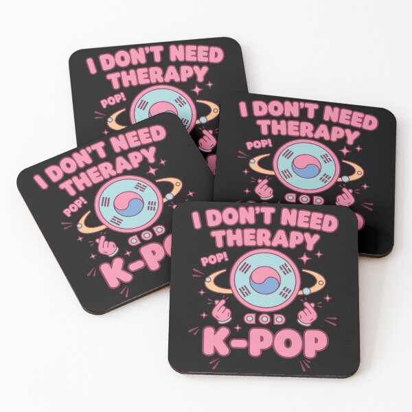 Item preview, I Dont Need Therapy Pop K-Pop Korean Music Fans designed and sold by LuminOrb.