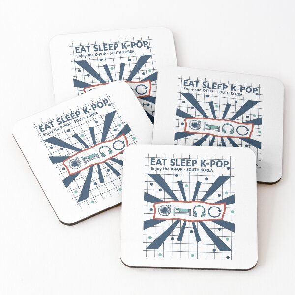 Item preview, Eat Sleep K-Pop Enjoy The K-Pop South Korea Korean designed and sold by LuminOrb.