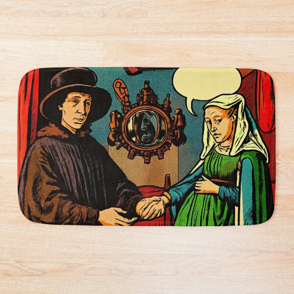 Item preview, Arnolfini Portrait | Comics stylCartoone -  designed and sold by ComicsFactory.