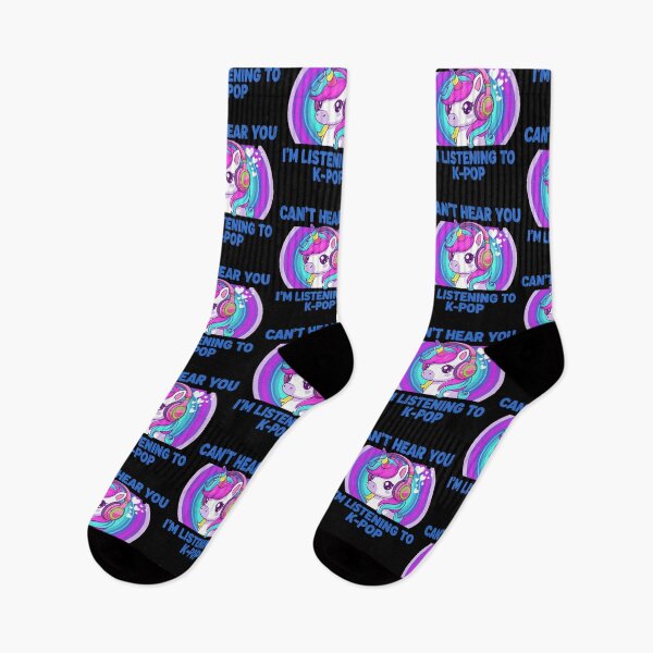 Artikelvorschau, Ich kann dich nicht hören, ich höre K-Pop Unicorn Kpop entworfen und verkauft von LuminOrb.