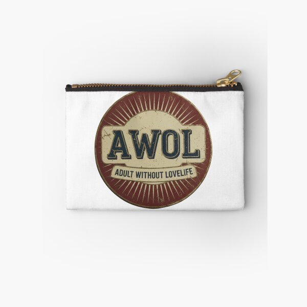 Item preview, AWOL Adult Without Lovelife Humor Graphic designed and sold by JG2A.