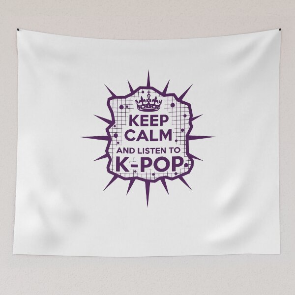 Item preview, Keep Calm And Listen To K-Pop Korean Music Love designed and sold by LuminOrb.