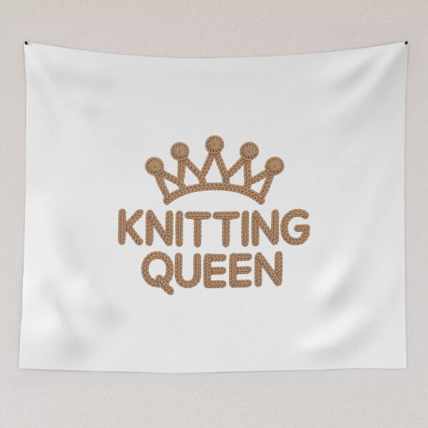 Item preview, Knitting Queen  designed and sold by jkrphoto.