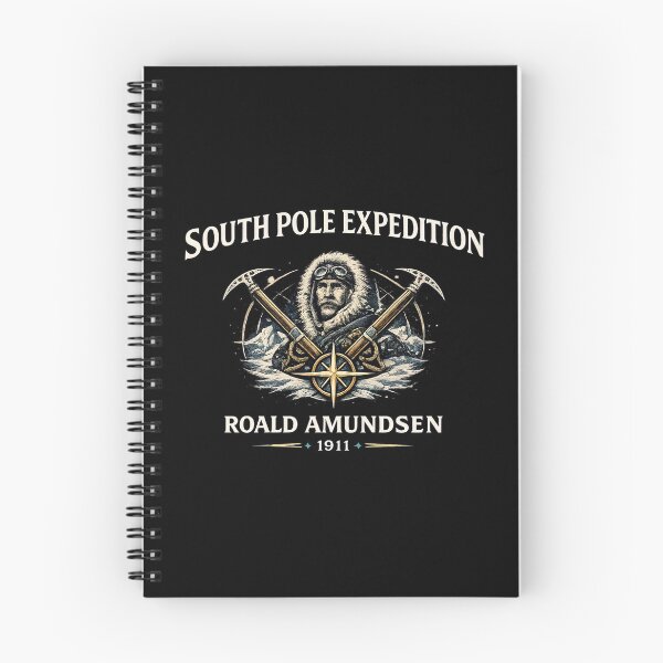 Item preview, South Pole Expedition Roald Amundsen Vintage designed and sold by Retr0Tshirts.