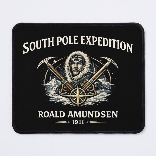 Item preview, South Pole Expedition Roald Amundsen Vintage designed and sold by Retr0Tshirts.