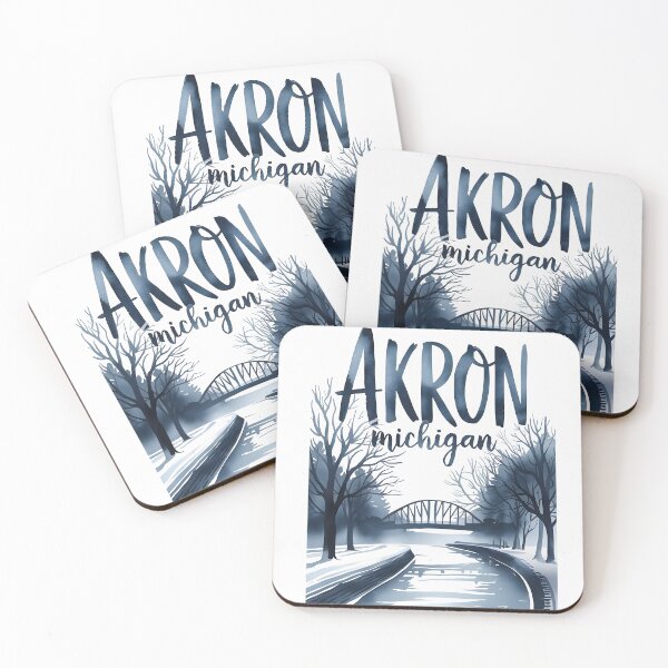 Item preview, Akron, Michigan, Akron MI, Akron Michigan designed and sold by MoMidoStore.