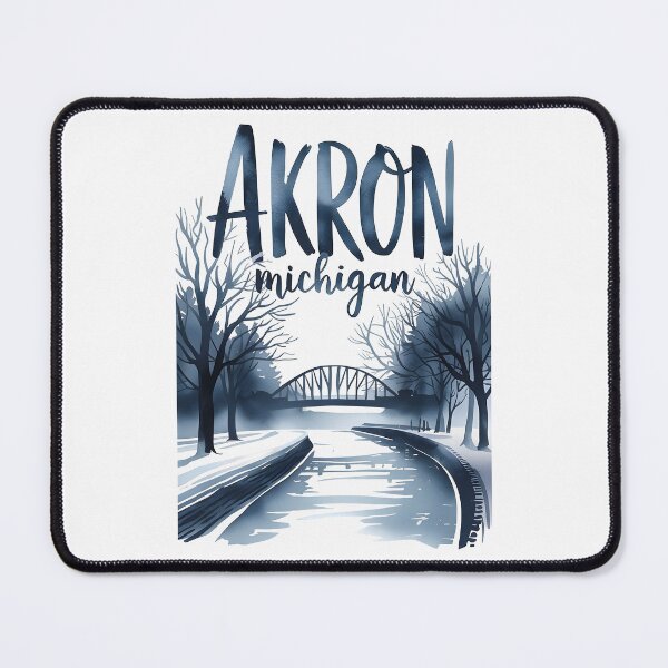 Item preview, Akron, Michigan, Akron MI, Akron Michigan designed and sold by MoMidoStore.