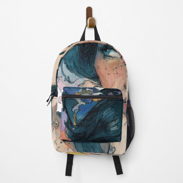 Item preview, Young woman thinks deeply about life designed and sold by anytka.