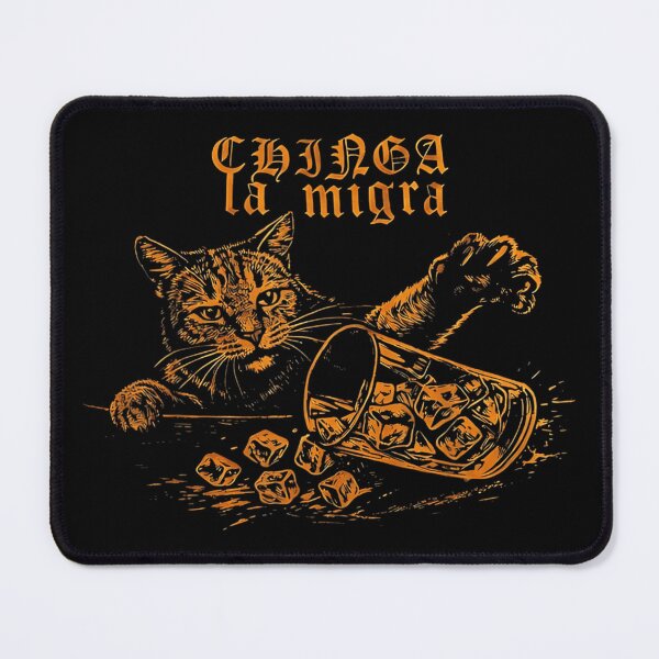 Artikelvorschau, Lustige Katze verschüttet ein Glas Eisgetränk mit Vintage-Textkunst entworfen und verkauft von LakenDraphil.