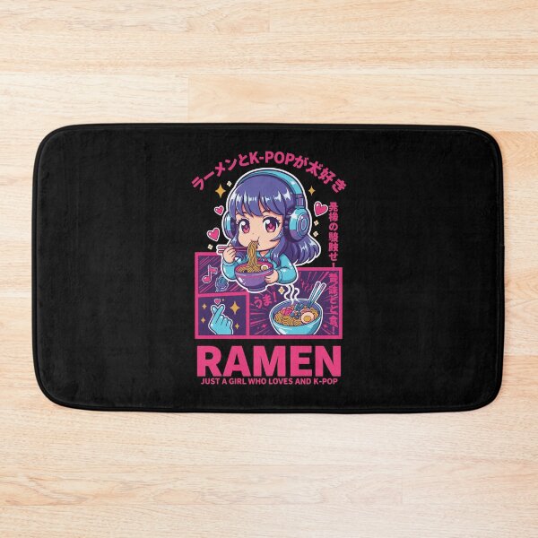Item preview, Kpop Anime Girl Ramen Just A Girl Who Loves Kpop designed and sold by LuminOrb.