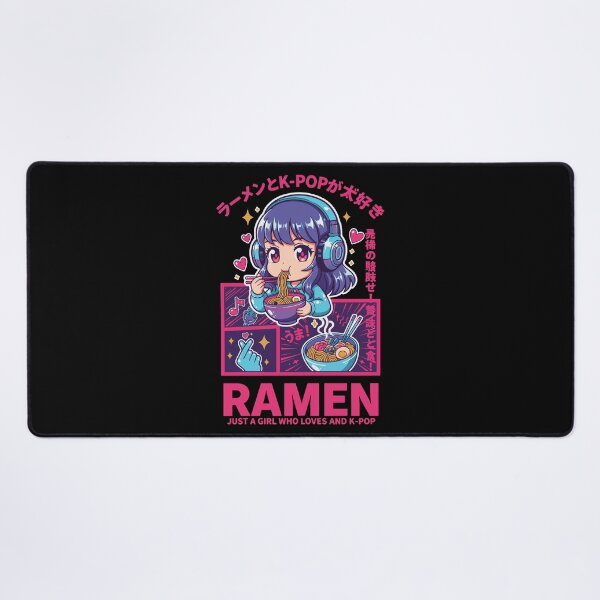Item preview, Kpop Anime Girl Ramen Just A Girl Who Loves Kpop designed and sold by LuminOrb.