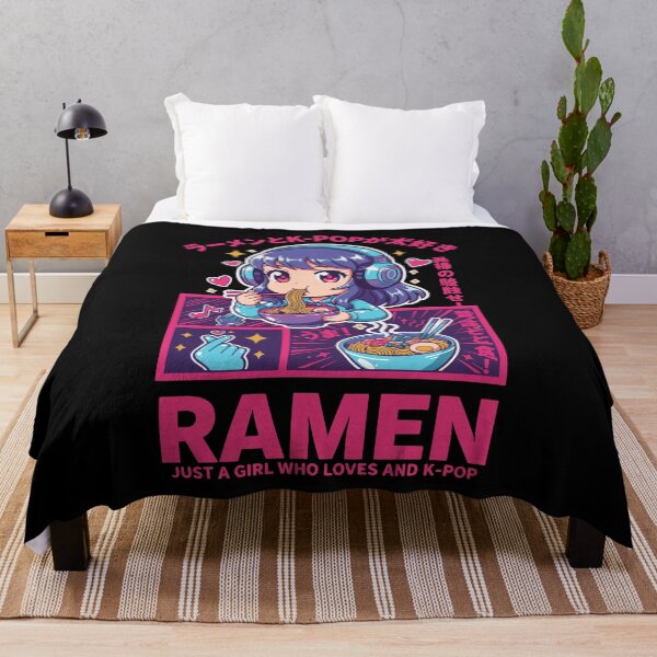 Item preview, Kpop Anime Girl Ramen Just A Girl Who Loves Kpop designed and sold by LuminOrb.