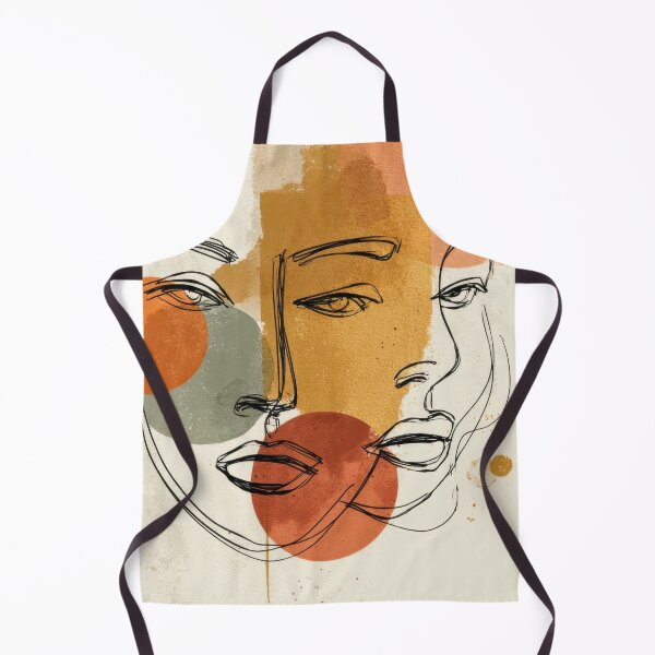 Item preview, Artistic line drawing with colors designed and sold by anytka.