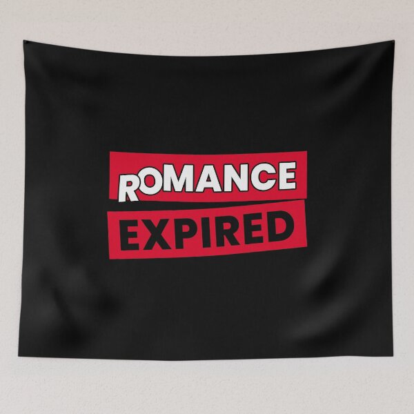 Item preview, Romance Expired – Anti Valentine Sarcastic Streetwear Typography designed and sold by Kewessthetic.