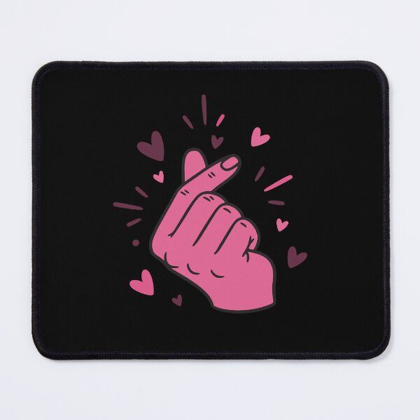 Item preview, Kpop Korean Music Cute Finger Heart Love Korea designed and sold by LuminOrb.