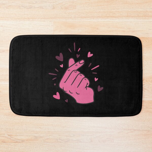 Item preview, Kpop Korean Music Cute Finger Heart Love Korea designed and sold by LuminOrb.