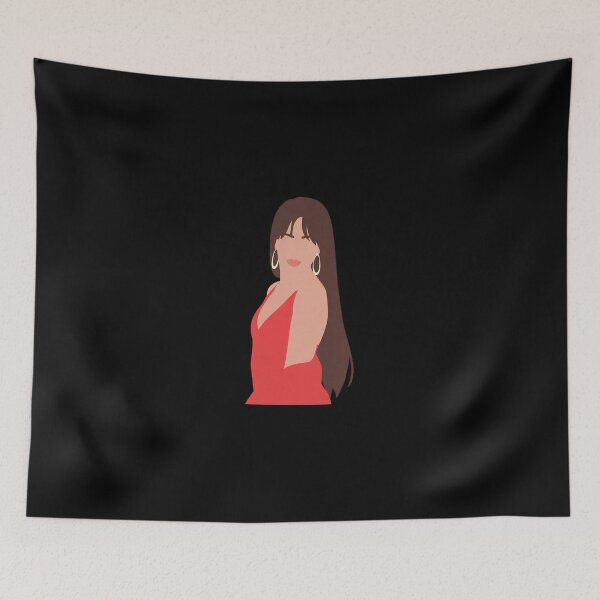 Item preview, Camila Cabello Lineless Illustration designed and sold by dsxclothing.